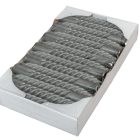 Mártott nagy csavart gyertya szürke 200mm (db ár) 30db/csom