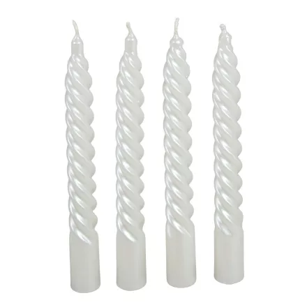 Metál nagy csavart fehér 200mm (db ár) 30db/csom