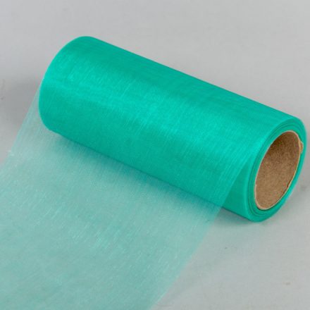 Organza tekercs 116 smaragd zöld 12cmx10m