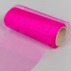 Organza tekercs 27 pink 12cmx10m