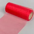 Organza tekercs 33 piros 12cmx10m