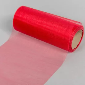 Organza tekercs 33 piros 12cmx10m