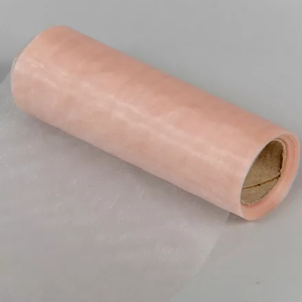 Organza tekercs 107 barack 15cmx10m