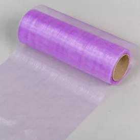 Organza tekercs 140 lila 15cmx10m