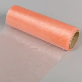 Organza tekercs 146 lazac 15cmx10m