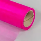 Organza tekercs 27 pink 15cmx10m