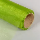 Organza tekercs 108 mohazöld 23cmx10m