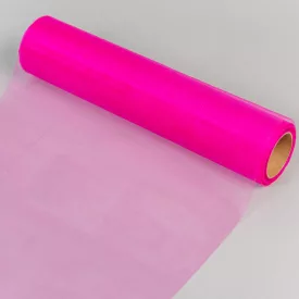 Organza tekercs 27 pink 23cmx10m