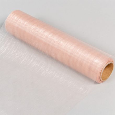 Organza tekercs 41 világos mályva 23cmx10m