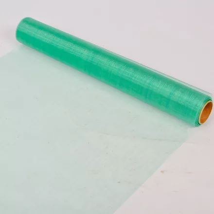 Organza tekercs 167 smaragd zöld 36cm x10m