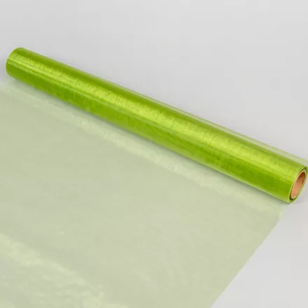 Organza tekercs 108 mohazöld 48cmx10m 