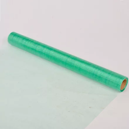 Organza tekercs 167 smaragd zöld 48cm x10m