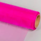 Organza tekercs 27 pink 48cmx10m 