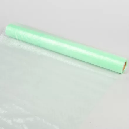 Organza tekercs 80 menta zöld 48cmx10m