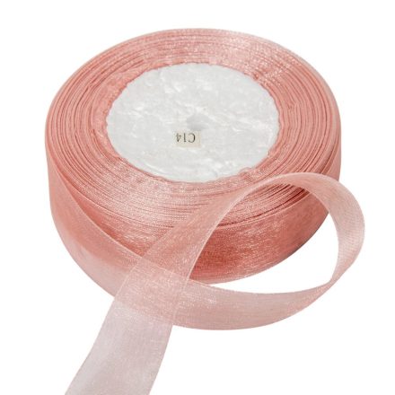 Organza szalag 91 mályva 2.5cmx45.5cm