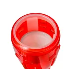 Műanyag leszúrható fáklya tea méccses piros 25cm