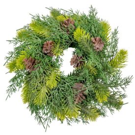 Fenyő koszorú tobozzal 28cm Fenyő koszorú tobozzal 28cm