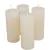 Rusztikus henger gyertya 40x100mm krém 4db/csom (db ár)