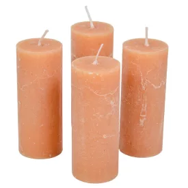   Rusztikus henger gyertya 40x100mm Cappuccino 4db/csom (db ár)