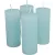 Rusztikus henger gyertya 40x100mm türkiz 4db/csom (db ár)