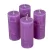 Rusztikus henger gyertya 50x120mm lila  4db/csom (db ár)
