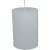 Rusztikus henger gyertya 70x100mm fehér