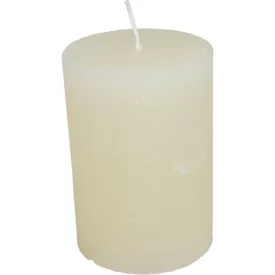 Rusztikus henger gyertya 70x100mm ivory 4db/csom (db ár)