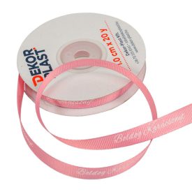 Boldog Karácsonyt feliratos ripsz szalag mályva 1cmx20y Boldog Karácsonyt feliratos ripsz szalag mályva 1cmx20y