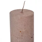 Rusztikus metál henger 40x100 mm Kakaó 4db/csom (db ár)