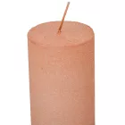 Rusztikus metál henger 40x100mm lazac 4db/csom (db ár)