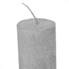 Rusztikus metál henger 40x75mm ezüst 4db/csom (db ár)