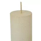 Rusztikus metál henger 40x75mm ivory 4db/csom (db ár)