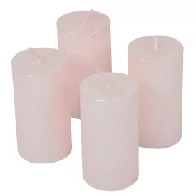   Rusztikus metál henger 40x75 mm világosrózsa négyesével rendelhető