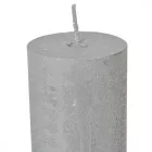 Rusztikus metál henger 50x120mm ezüst 4db/csom (db ár)