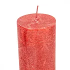 Rusztikus metál henger 50x120 mm piros 4db/csom (db ár) 