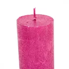 Rusztikus metál henger 50x90mm ciklámen 4db/csom (db ár)