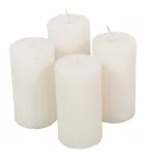 Rusztikus metál henger 50x90mm fehér 4db/csom (db ár)