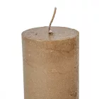 Rusztikus metál henger 50x90mm homok 4db/csom (db ár)