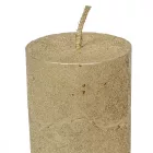 Rusztikus metál henger 50x90mm vil arany 4db/csom (db ár)