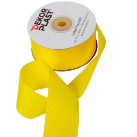 Ripsz szalag citromsárga 4cmx25y Ripsz szalag citromsárga 4cmx25y