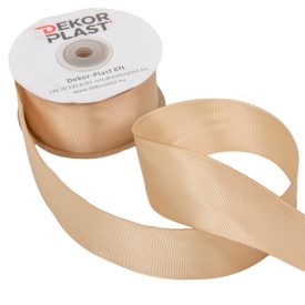 Ripsz szalag drapp 4cmx25y Ripsz szalag drapp 4cmx25y