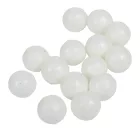 Glitteres hungarocell golyó fehér 2cm 30g