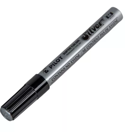Pilot lakkfilc ezüst