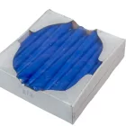 Mártott spitz gyertya kék 20cm (db ár) 20db/csom