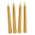 Metál spitz gyertya 195 mm arany 4db/csom (db ár)