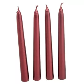 Metál spitz gyertya 195 mm bordó 4db/csom (db ár)