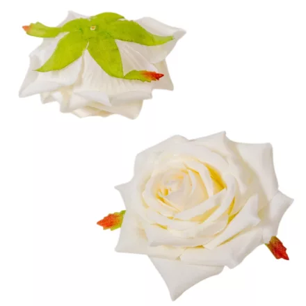 Gyémántrózsafej ivory 7cm 4 darabos csomagban rendelhető (darab ár!)