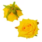 Gyémántrózsa virágfej sárga 7cm 4 darabos csomagban rendelhető (darab ár!)