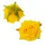Gyémántrózsa virágfej sárga 7cm 4 darabos csomagban rendelhető (darab ár!)