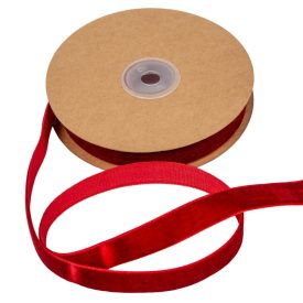 Bársony szalag sötétbordó 1.5cmx10y Bársony szalag sötétbordó 1.5cmx10y